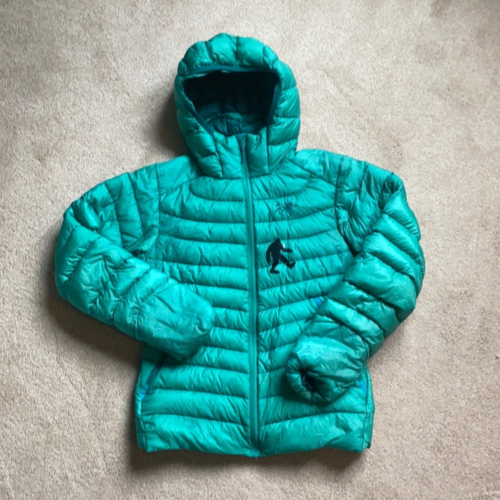 Arcteryx down jacket